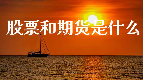 股票和期货是什么_https://wap.lxcailiao.com_金融监管_第1张