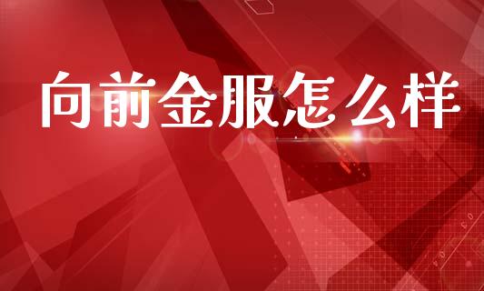 向前金服怎么样_https://wap.lxcailiao.com_股权投资_第1张