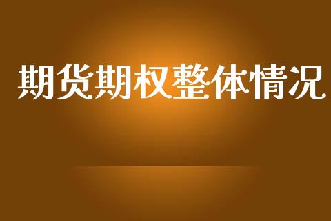 期货期权整体情况_https://wap.lxcailiao.com_金融监管_第1张