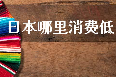 日本哪里消费低_https://wap.lxcailiao.com_财务管理_第1张