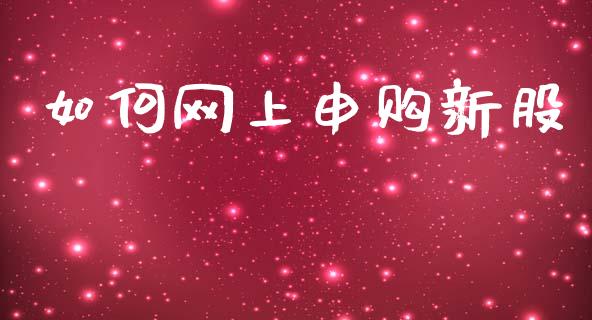如何网上申购新股_https://wap.lxcailiao.com_金融监管_第1张