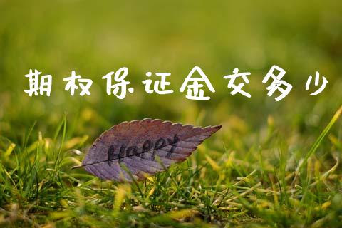 期权保证金交多少_https://wap.lxcailiao.com_金融监管_第1张