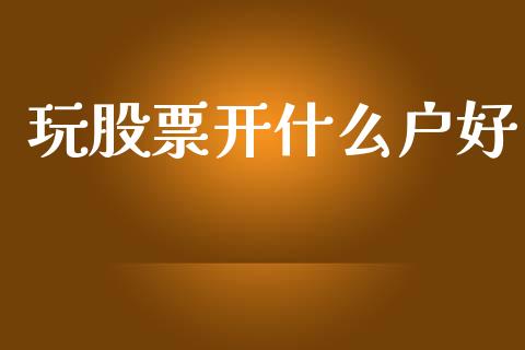 玩股票开什么户好_https://wap.lxcailiao.com_金融监管_第1张
