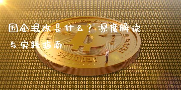 国企混改是什么？深度解读与实践指南_https://wap.lxcailiao.com_金融监管_第1张