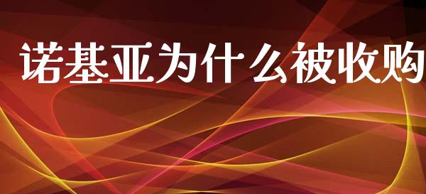 诺基亚为什么被收购_https://wap.lxcailiao.com_融资担保_第1张