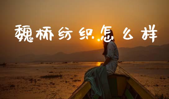 魏桥纺织怎么样_https://wap.lxcailiao.com_股权投资_第1张