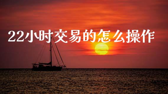 22小时交易的怎么操作_https://wap.lxcailiao.com_财务管理_第1张