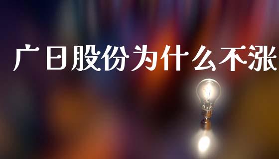 广日股份为什么不涨_https://wap.lxcailiao.com_股权投资_第1张