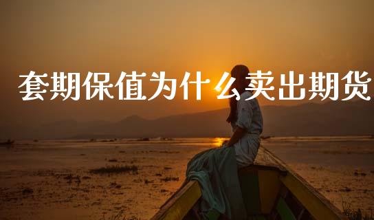套期保值为什么卖出期货_https://wap.lxcailiao.com_财务管理_第1张