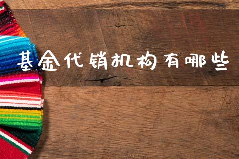 基金代销机构有哪些_https://wap.lxcailiao.com_金融监管_第1张