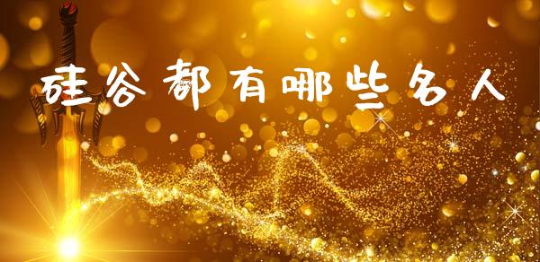 硅谷都有哪些名人_https://wap.lxcailiao.com_股权投资_第1张