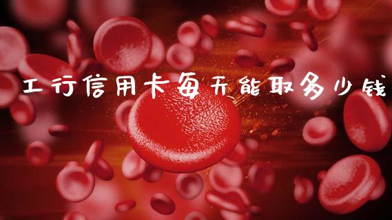 工行信用卡每天能取多少钱_https://wap.lxcailiao.com_融资担保_第1张