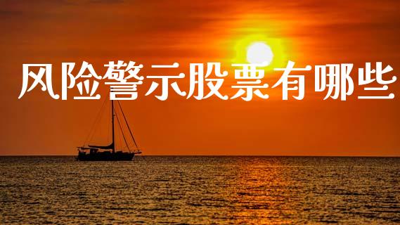 风险警示股票有哪些_https://wap.lxcailiao.com_财务管理_第1张