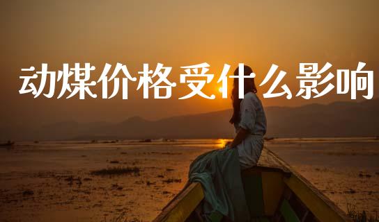 动煤价格受什么影响_https://wap.lxcailiao.com_融资担保_第1张