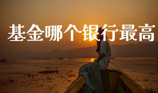 基金哪个银行最高_https://wap.lxcailiao.com_融资担保_第1张
