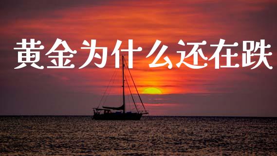黄金为什么还在跌_https://wap.lxcailiao.com_股权投资_第1张