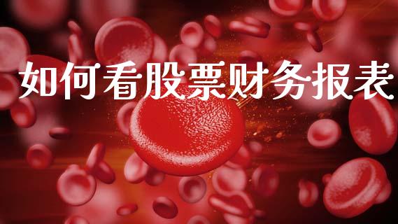 如何看股票财务报表_https://wap.lxcailiao.com_股权投资_第1张