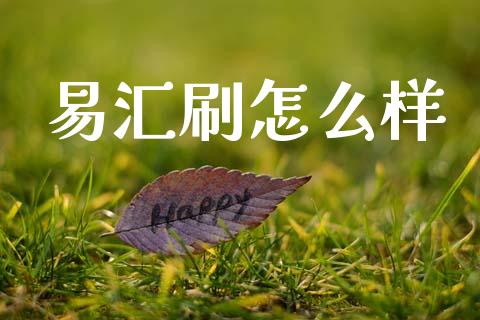 易汇刷怎么样_https://wap.lxcailiao.com_股权投资_第1张