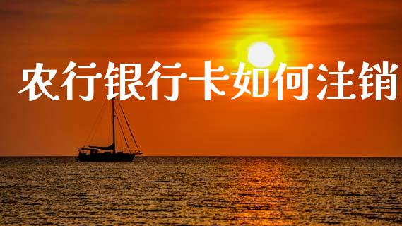 农行银行卡如何注销_https://wap.lxcailiao.com_财务管理_第1张