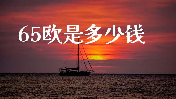 65欧是多少钱_https://wap.lxcailiao.com_金融监管_第1张