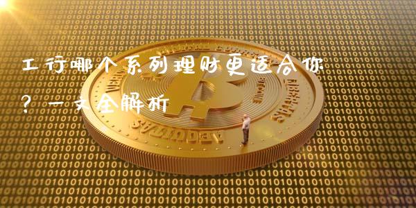 工行哪个系列理财更适合你？一文全解析_https://wap.lxcailiao.com_金融监管_第1张