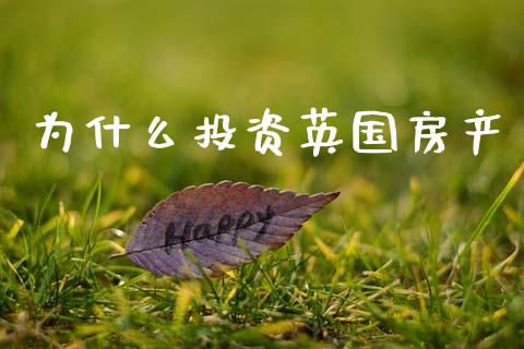 为什么投资英国房产_https://wap.lxcailiao.com_金融监管_第1张
