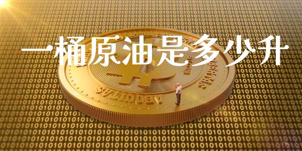 一桶原油是多少升_https://wap.lxcailiao.com_财务管理_第1张