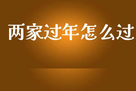 两家过年怎么过_https://wap.lxcailiao.com_股权投资_第1张