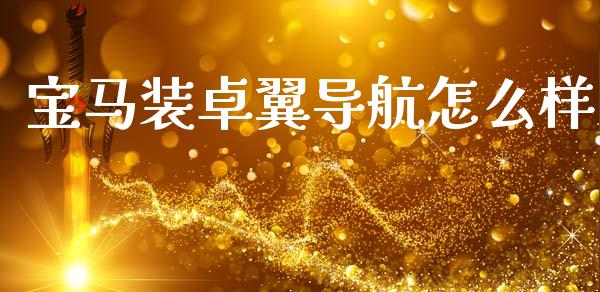 宝马装卓翼导航怎么样_https://wap.lxcailiao.com_融资担保_第1张