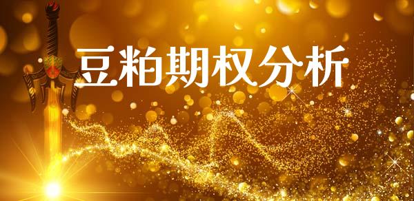豆粕期权分析_https://wap.lxcailiao.com_财务管理_第1张