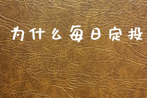 为什么每日定投_https://wap.lxcailiao.com_财务管理_第1张