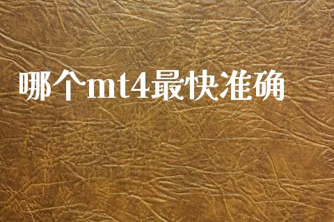 哪个mt4最快准确_https://wap.lxcailiao.com_融资担保_第1张