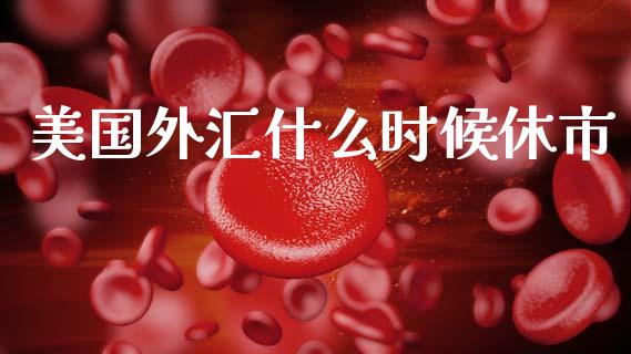 美国外汇什么时候休市_https://wap.lxcailiao.com_股权投资_第1张