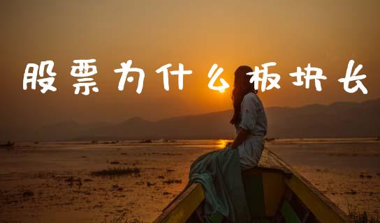 股票为什么板块长_https://wap.lxcailiao.com_金融监管_第1张