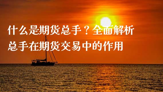 什么是期货总手？全面解析总手在期货交易中的作用_https://wap.lxcailiao.com_股权投资_第1张