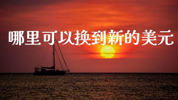 哪里可以换到新的美元_https://wap.lxcailiao.com_财务管理_第1张