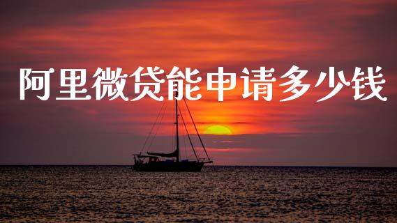 阿里微贷能申请多少钱_https://wap.lxcailiao.com_融资担保_第1张
