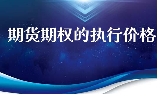 期货期权的执行价格_https://wap.lxcailiao.com_金融监管_第1张