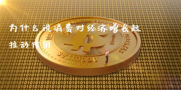 为什么说消费对经济增长起拉动作用_https://wap.lxcailiao.com_财务管理_第1张
