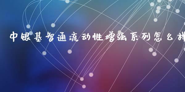 中银基智通流动性增强系列怎么样_https://wap.lxcailiao.com_财务管理_第1张