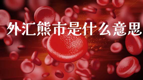 外汇熊市是什么意思_https://wap.lxcailiao.com_股权投资_第1张