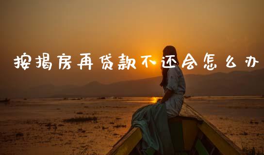 按揭房再贷款不还会怎么办_https://wap.lxcailiao.com_财务管理_第1张