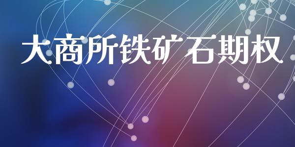 大商所铁矿石期权_https://wap.lxcailiao.com_股权投资_第1张