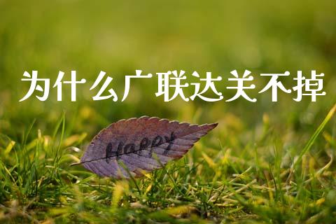 为什么广联达关不掉_https://wap.lxcailiao.com_股权投资_第1张