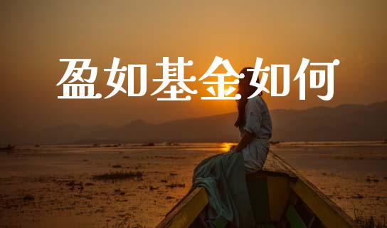 盈如基金如何_https://wap.lxcailiao.com_财务管理_第1张