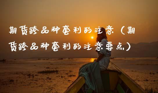 期货跨品种套利的注意（期货跨品种套利的注意要点）_https://wap.lxcailiao.com_股权投资_第1张