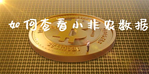 如何查看小非农数据_https://wap.lxcailiao.com_金融监管_第1张