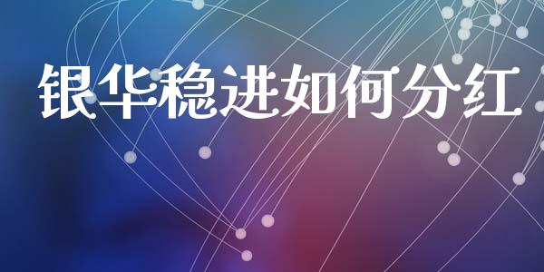银华稳进如何分红_https://wap.lxcailiao.com_融资担保_第1张