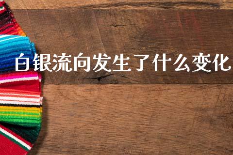白银流向发生了什么变化_https://wap.lxcailiao.com_股权投资_第1张