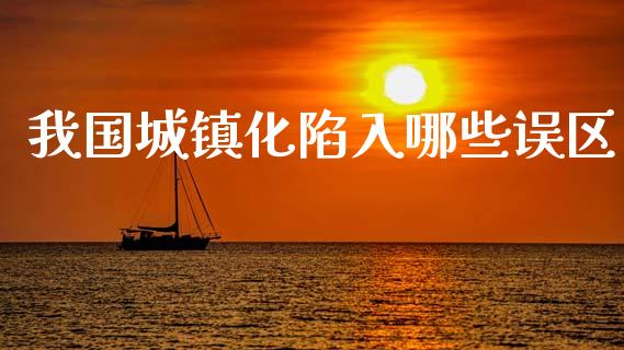 我国城镇化陷入哪些误区_https://wap.lxcailiao.com_金融监管_第1张